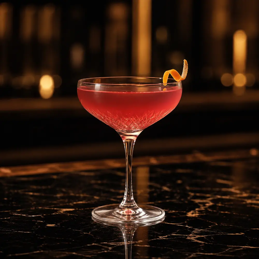 Drink Cosmopolitan preparado pela Dudu Drinks