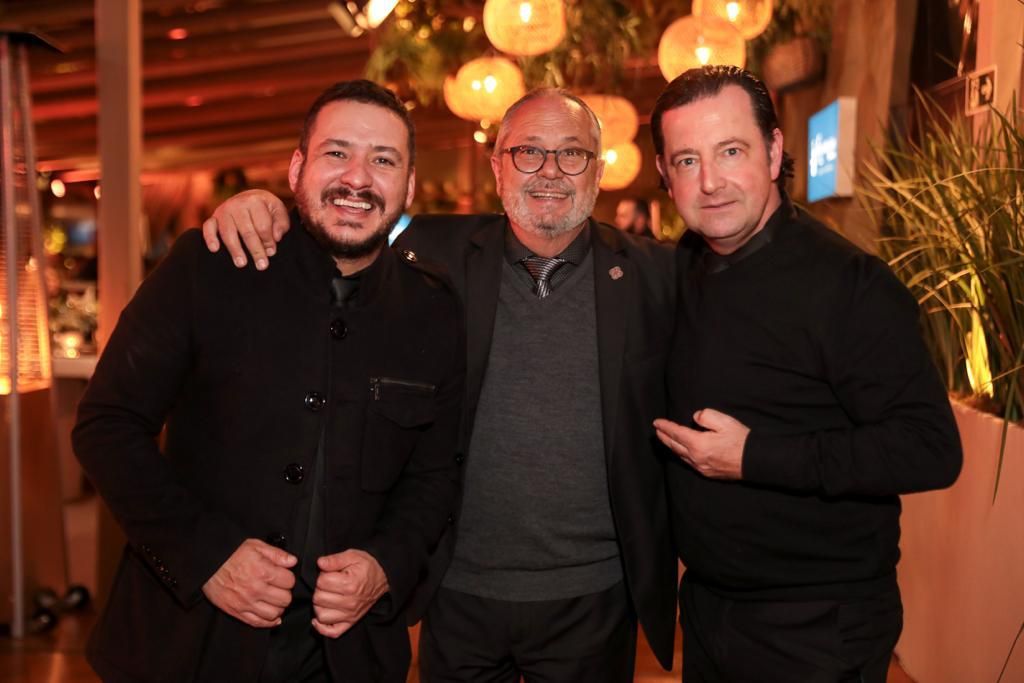 Ambientação do bar em evento
