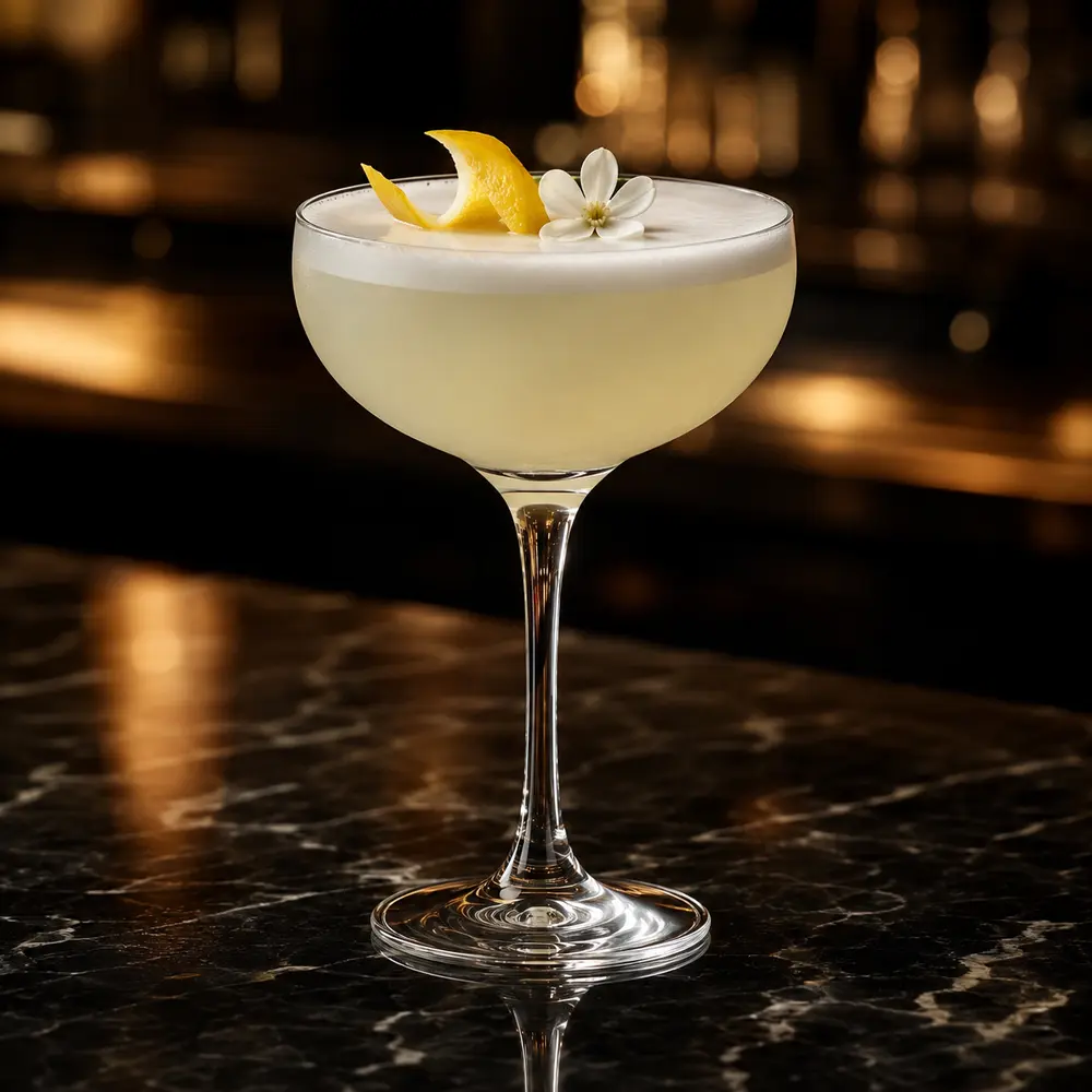 Drink White Lady preparado pela Dudu Drinks